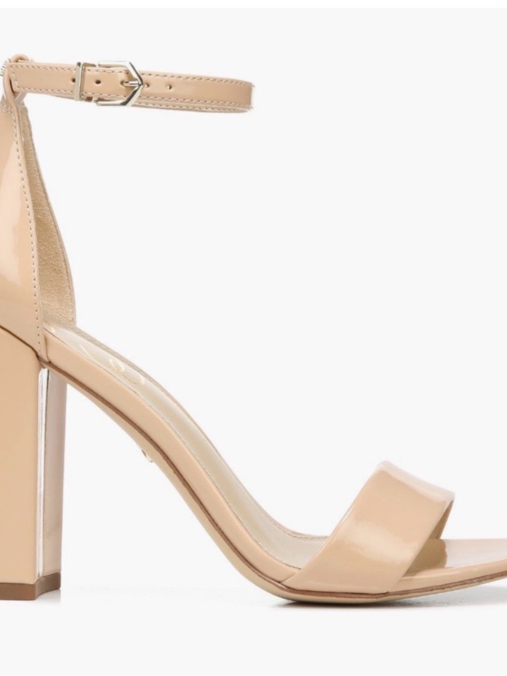 NWT Sam Edelman Yaro Ankle-Strap Block Heels
